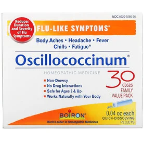 Oscillococcinum, Homeopathic Medicine-family pack-30 doses
