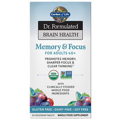 Dr. Formulated Memory & Focus for Adults 40+ 60 ct