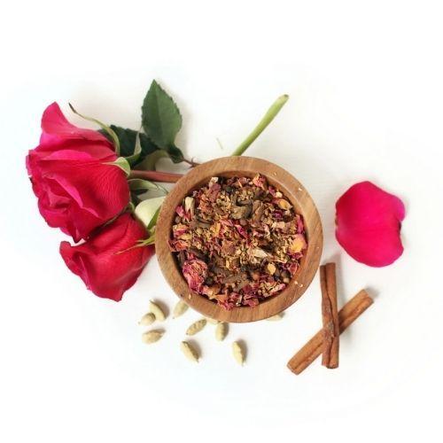 Rose Cardamom Chai Organic Tea 3 oz