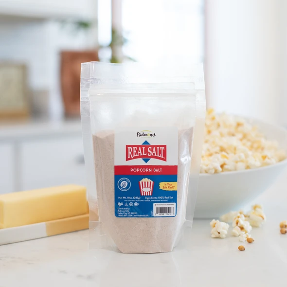 Real Salt Popcorn Salt 10 oz