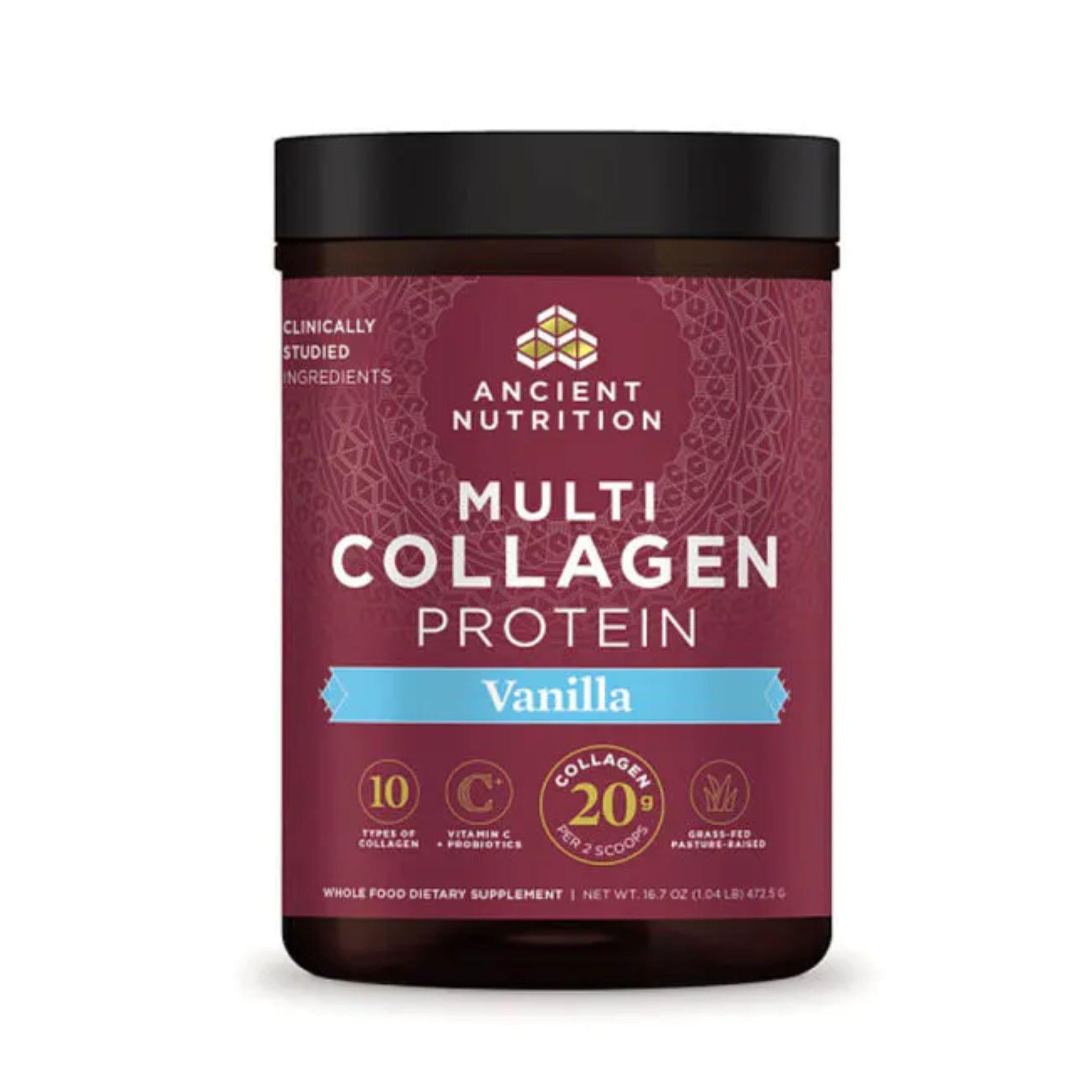 Multi Collagen Protein Powder Vanilla - 16.8 oz
