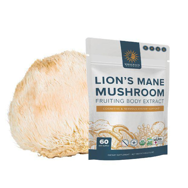 Lion's Mane Mushroom Powder 60 Servings