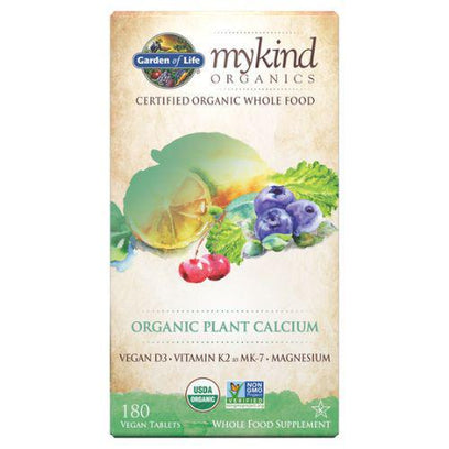 mykind Organic Plant Calcium 180 Tablets